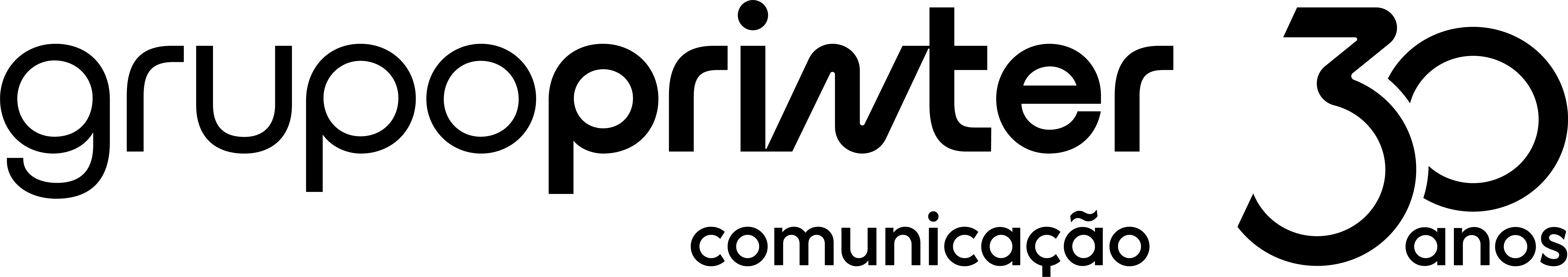 Logo preto · fundo branco