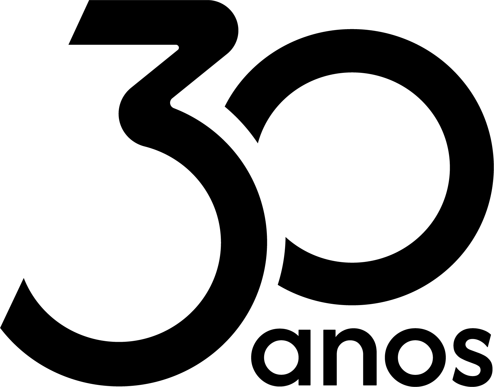 Logo preto · fundo branco